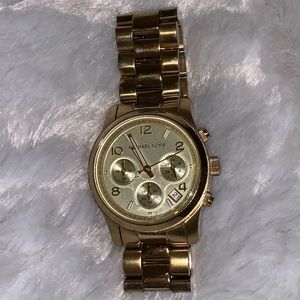 Gold Michael Kors watch